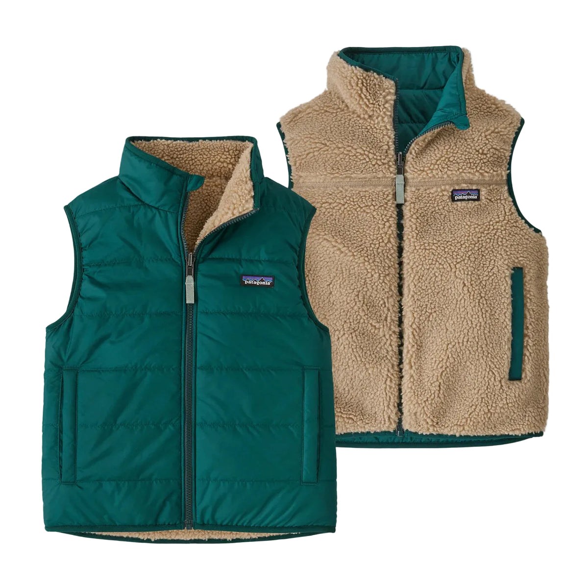 パタゴニア　Kid's Reversible Ready Freddy Vest Patagonia Kids' Reversible Ready Freddy Vest – BellaBoo