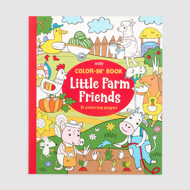 Little Farm Friends Coloring Book