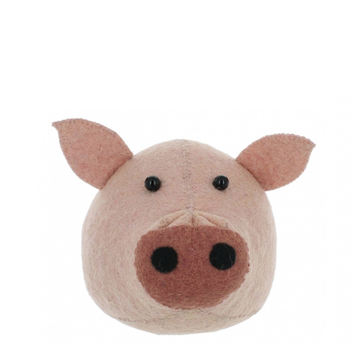 Mini Pig Head Wall Mount