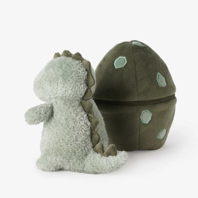 Plush Baby Dino + Egg Activity Toy
