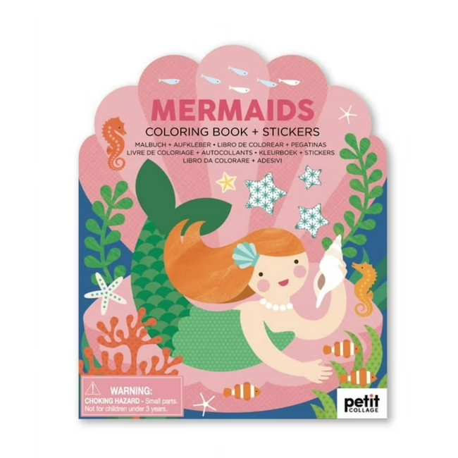 Coloring Book with Stickers