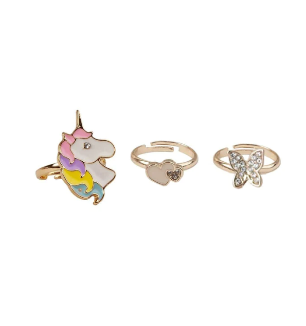 Boutique Butterfly & Unicorn Rings