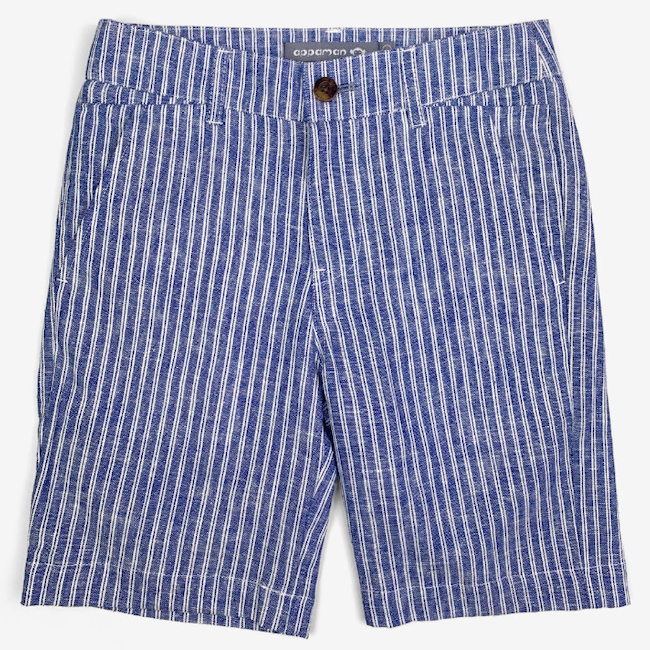 Trouser Short in Cabana Stripe