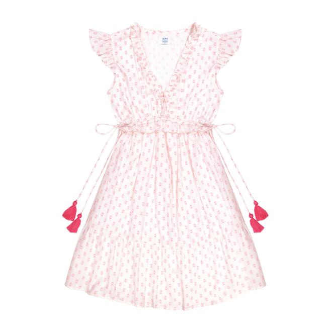 Coralie Women's Dress Pink Dobby