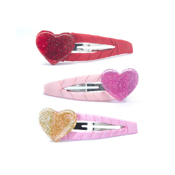 Spring Fabric Covered Snap Clip