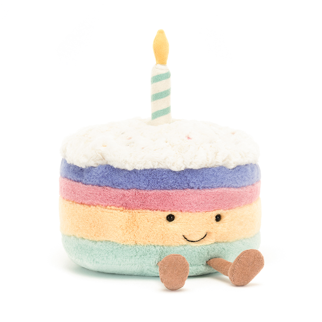 Amuseables Rainbow Birthday Cake