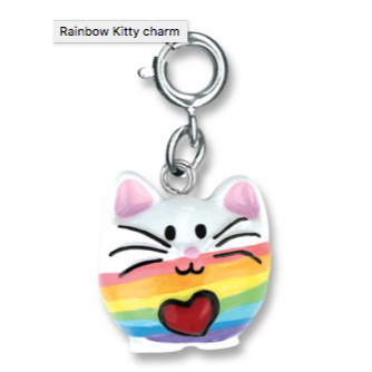 Rainbow Kitty Charm