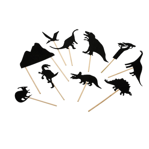 Dinosaur Shadow Puppets Set