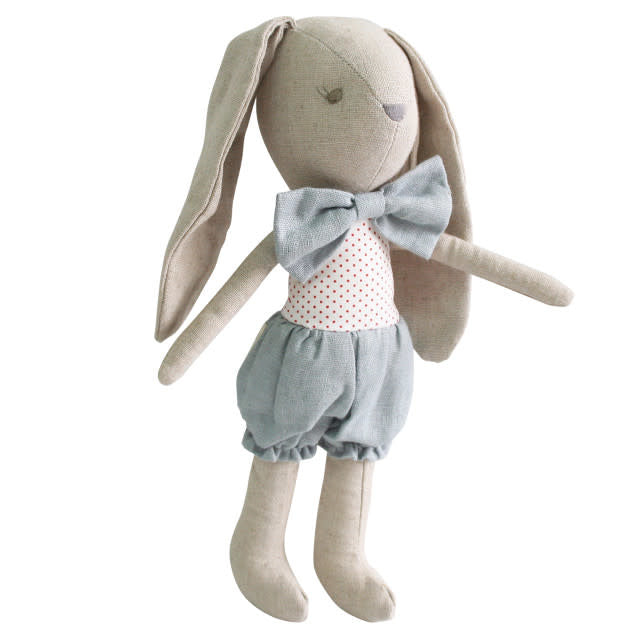 Baby Boy Bunny / Grey - Red