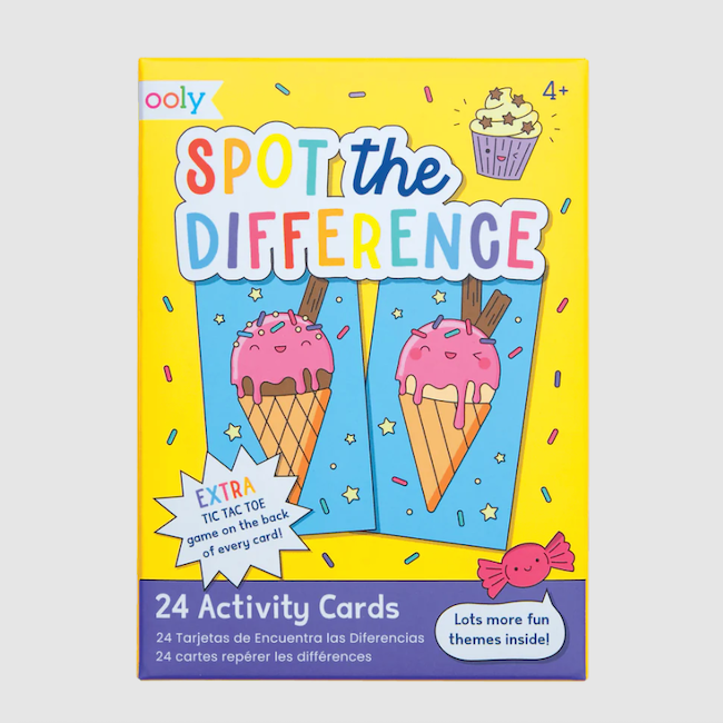 Spot The Difference Activity Cards