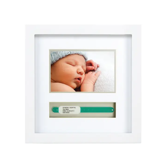 Baby Hospital ID Bracelet Photo Frame