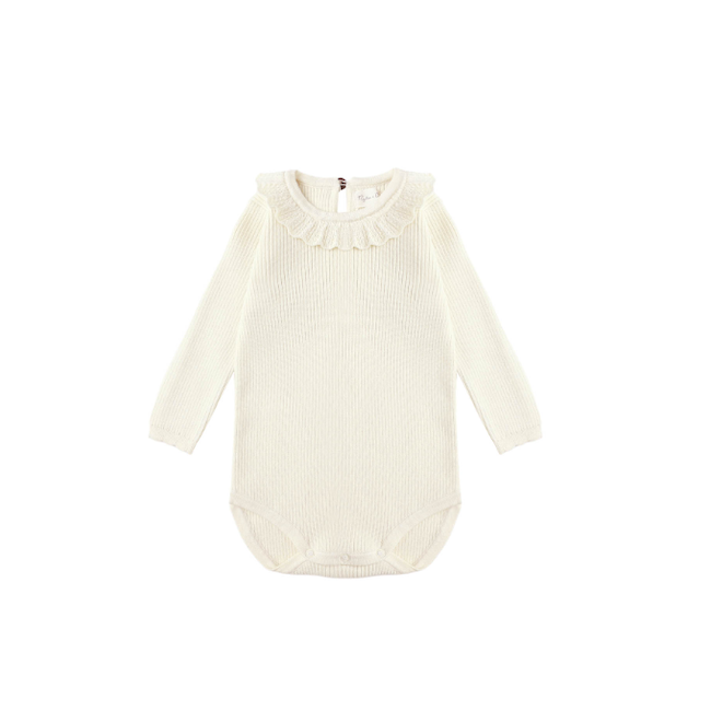 Ruffle Collar Bodysuit
