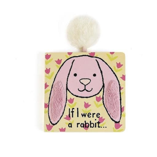 If I Were A Rabbit Board Book - Pink