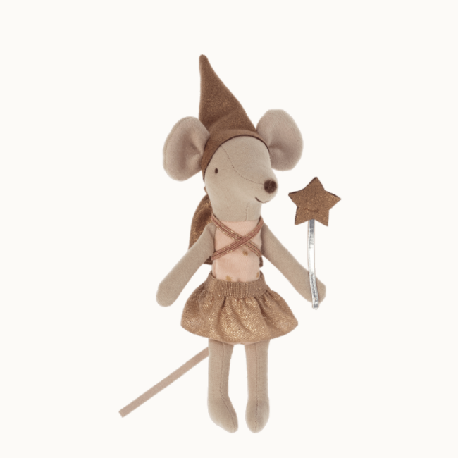 Tooth Fairy Mouse In Matchbox - Rose