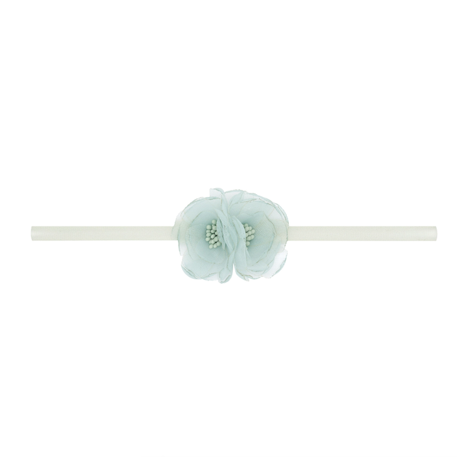 Flower Skinny Soft Nylon Headband