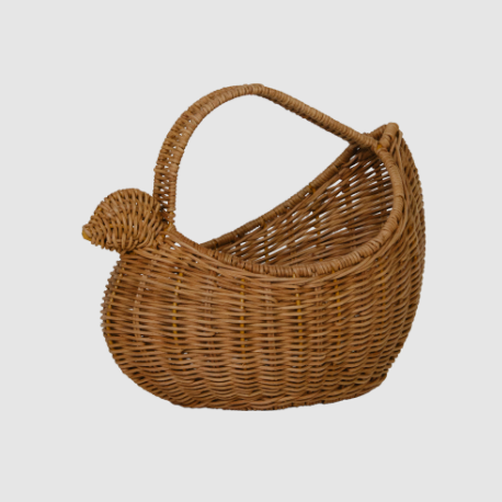 Rattan Chicken Basket