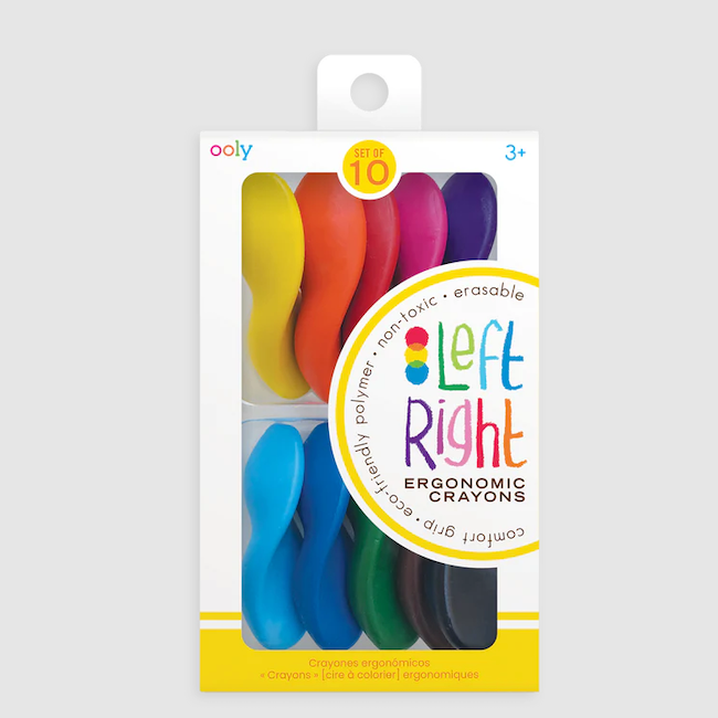 Left Right Crayons
