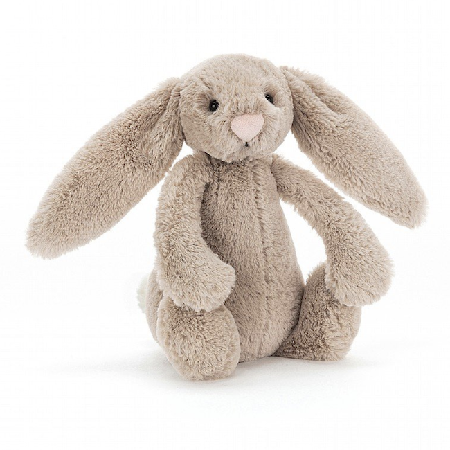 Bashful Small Beige Bunny