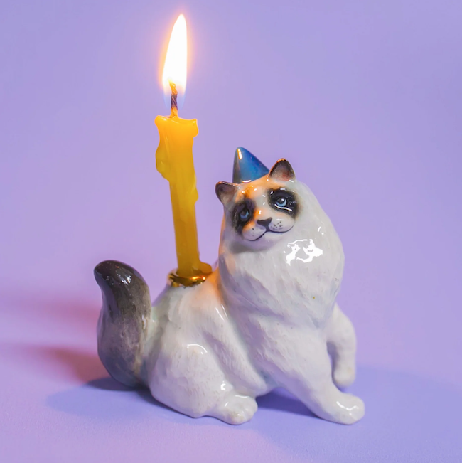 Ragdoll Cat Cake Topper