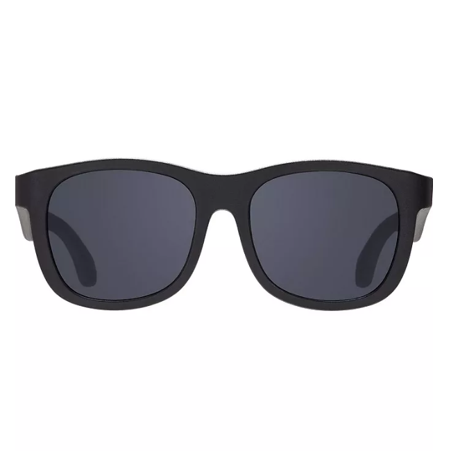 Originals Navigator Sunglasses - Jet Black | Smoke Lenses | Ages 3-5