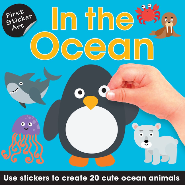 First Sticker Art: In the Ocean