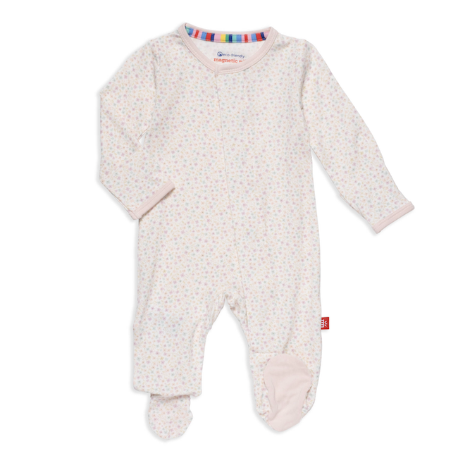 Bedford Floral Modal Magnetic Parent Favorite Footie