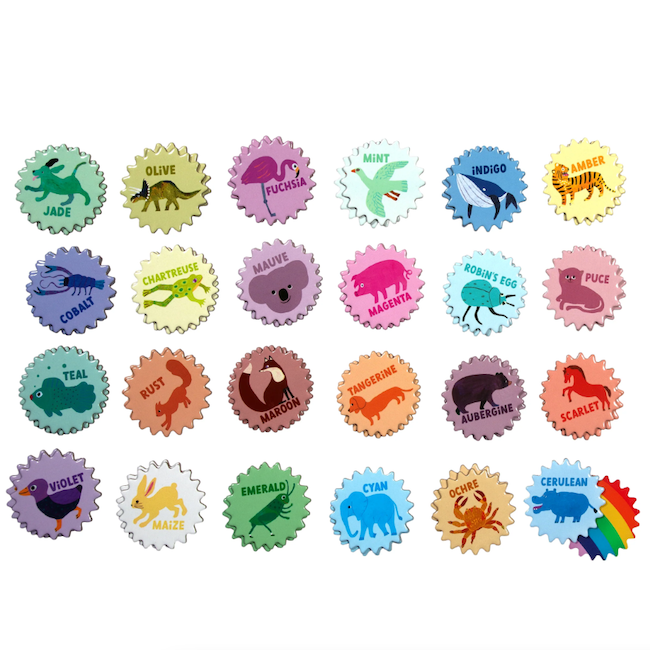 Rainbow Memory Matching Game