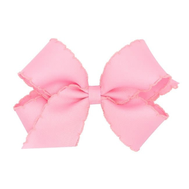 Mini Monotone Moonstich Grosgrain Bow