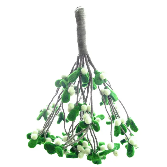 Green Mistletoe Twig