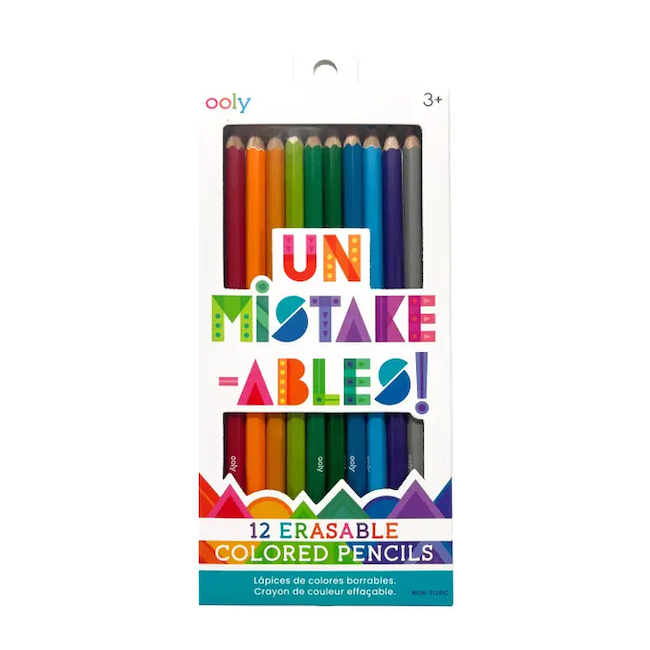 Un-Mistake-Ables! Erasable Colored Pencils