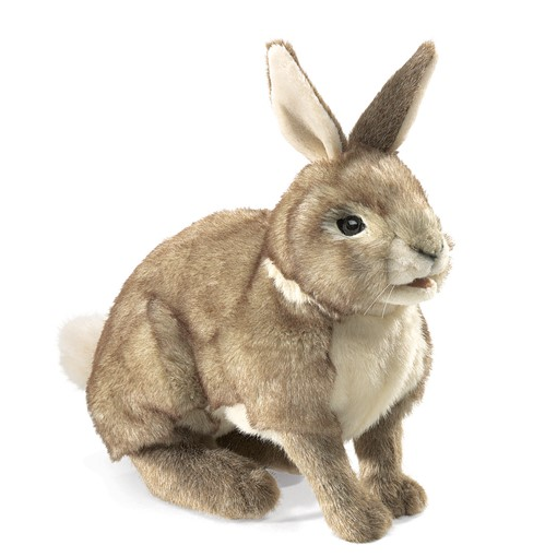 Cottontail Rabbit Puppet