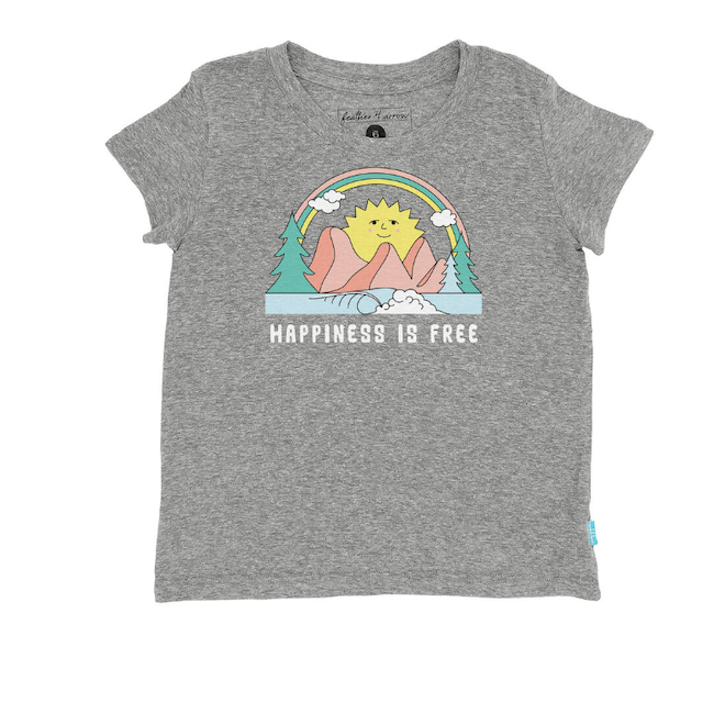Happiness is Free Everyday Tee Size 6-12M