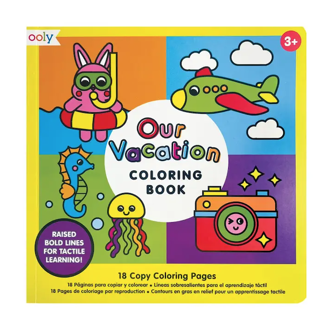 Our Vacation Copy Coloring Book