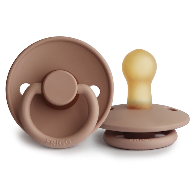 Frigg Natural Rubber Pacifier - Rose Gold