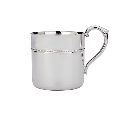 Royal Bead Silver Plate Cup
