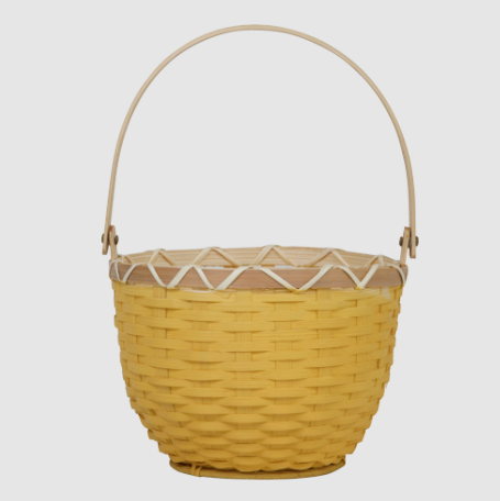 Blossom Basket Small - Mustard