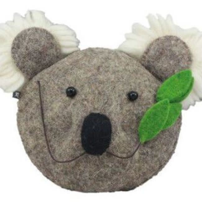 Mini Koala Head Wall Hanging