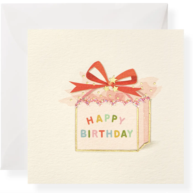 Birthday Present Gift Enclosure