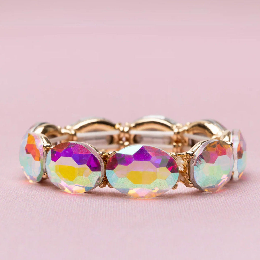 Boutique Chic Aurora Borealis Gem Bracelet