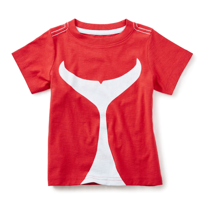 Whale Tail Graphic Tee