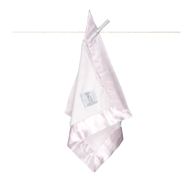 Little Giraffe Luxe Pink Blanky