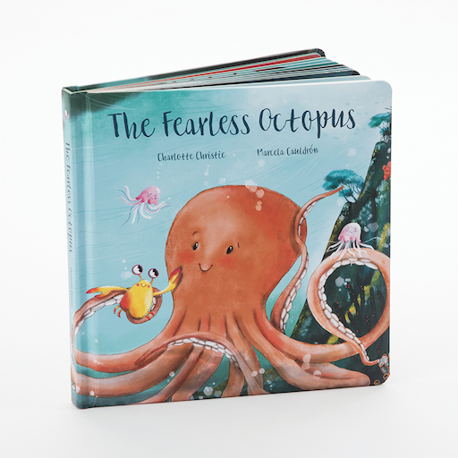 The Fearless Octopus Book by Charlotte Christie and Marcela Calderon - 2+ Years - Board Book
