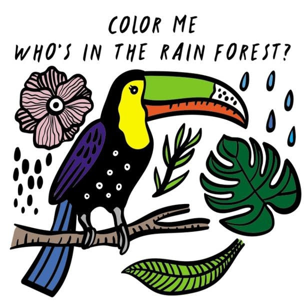 Color Me: Who's In The Rainforest