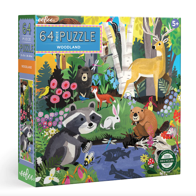 Woodland 64 Piece Puzzle