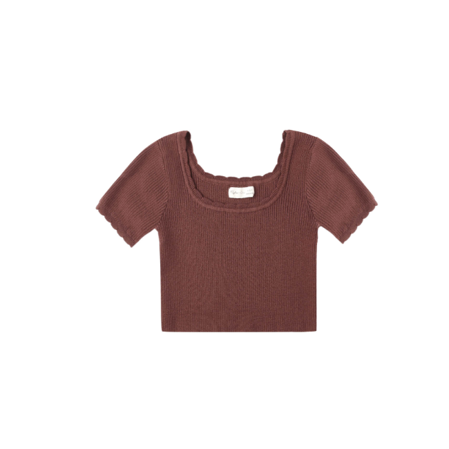 Scallop Tee