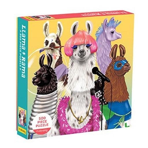 Puzzle 500 Family Llama Rama