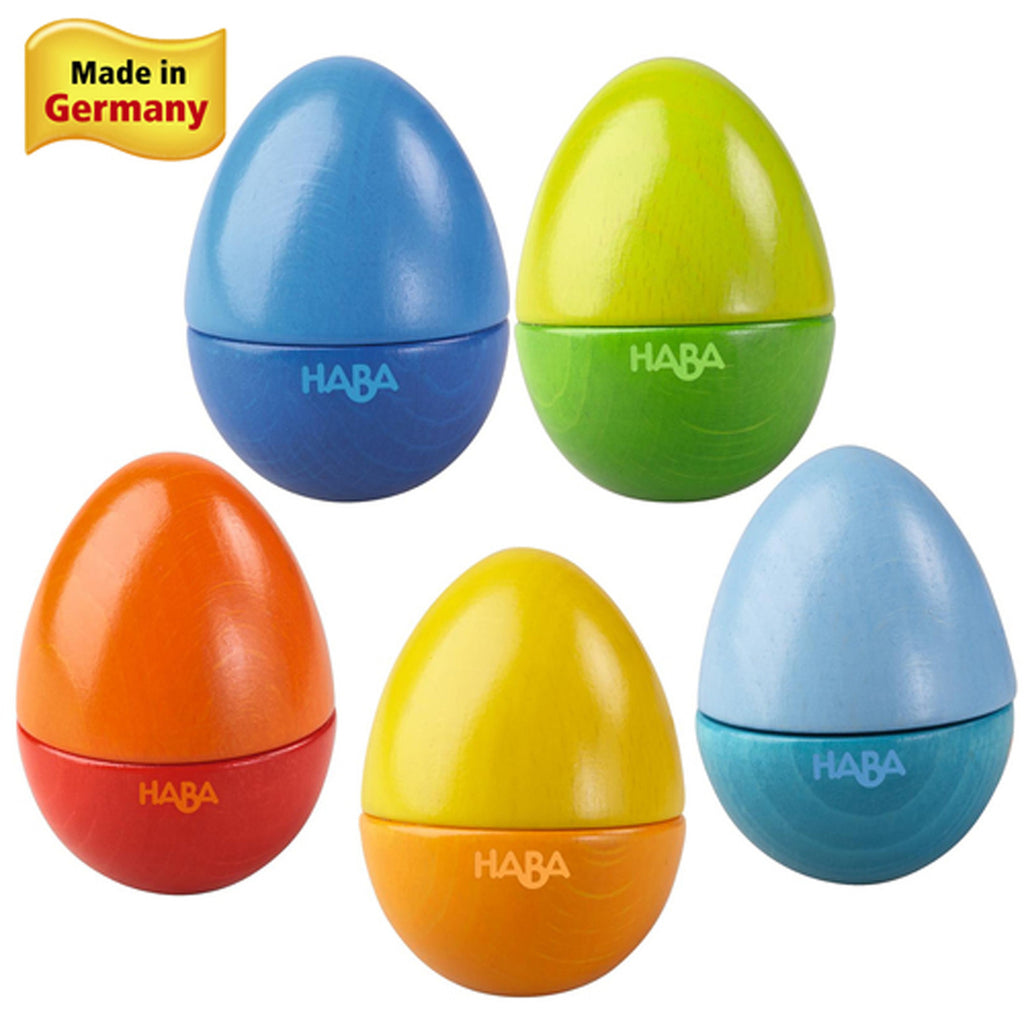 Fun with Sounds Wooden Eggs