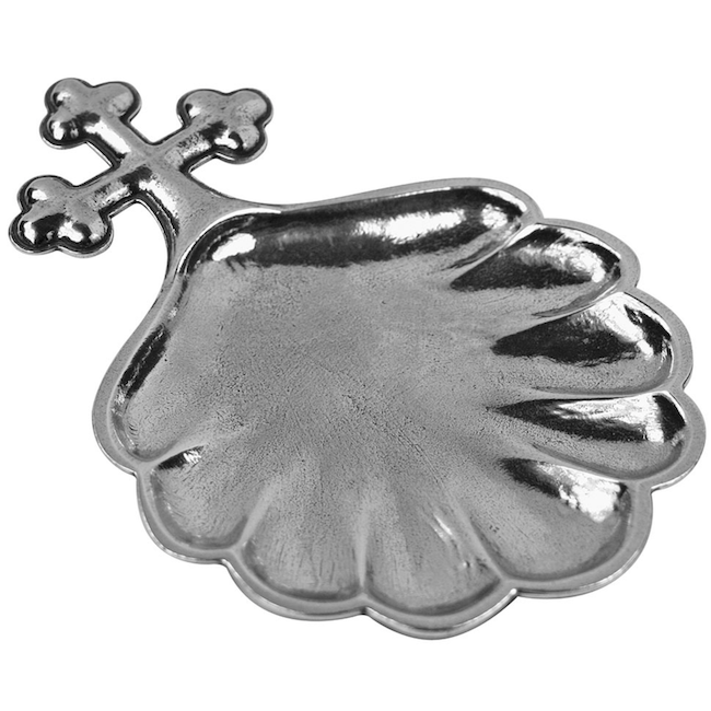 Pewter Baptismal Shell