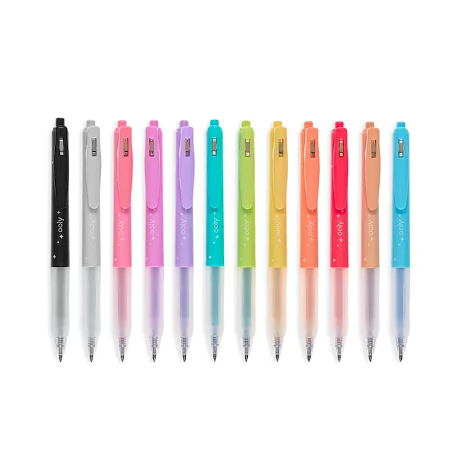 Oh My Glitter! Gel Pens - Set of 12
