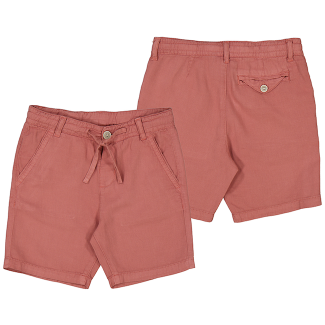 Drawstring Linen Shorts